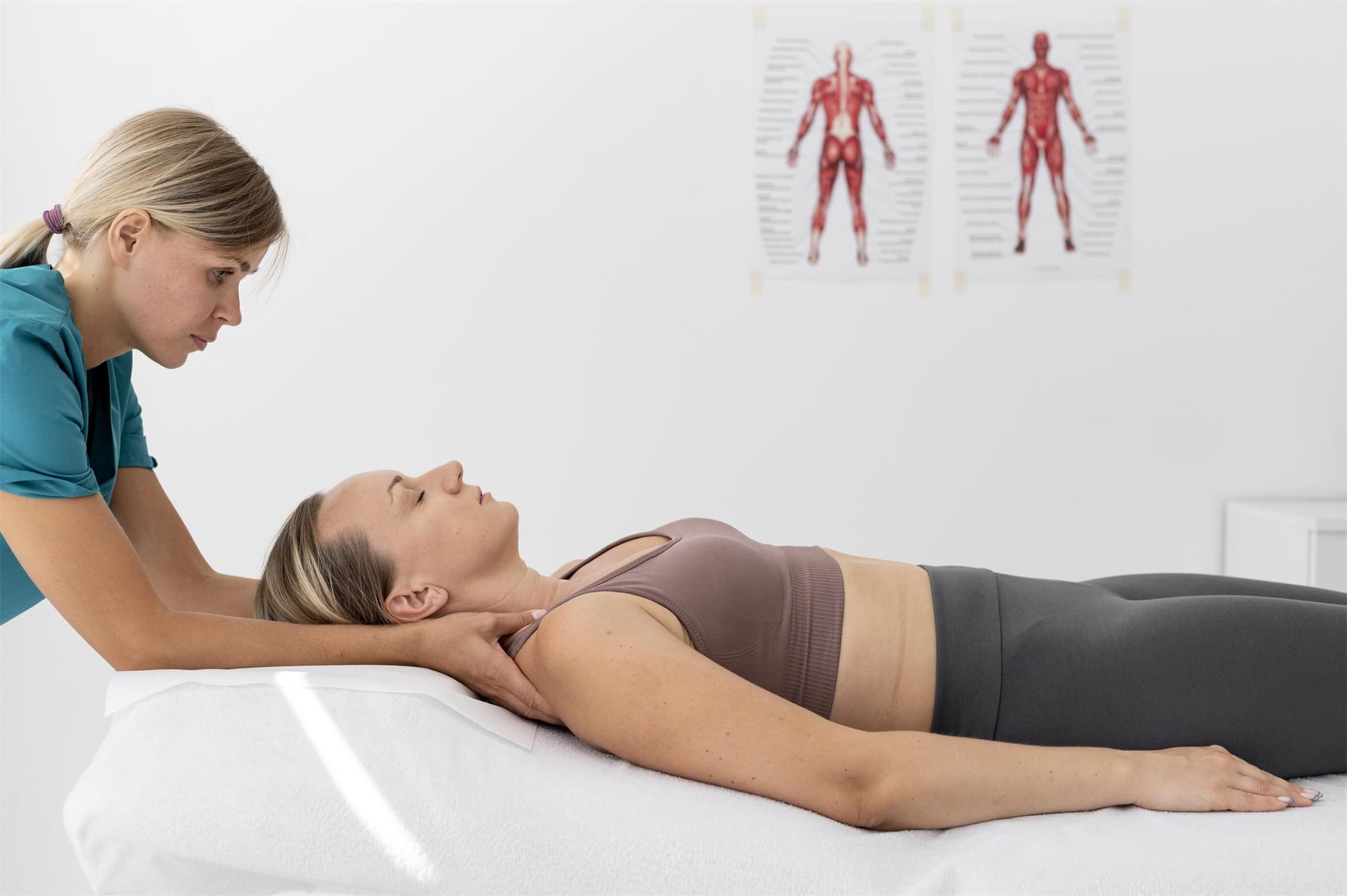 RISE clinician with patient